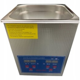 MYJKA WANNA ULTRADŹWIĘKOWA 100W 40KHz Z KOSZEM 2L STERYLIZATOR KOSMETYCZNY