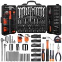 Narzędzia 140 Częściowy Zestaw Narzędzi 140 Elementów Walizka Kraft&Dele