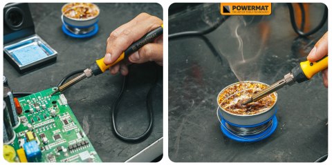 STACJA LUTOWNICZA PRECYZYJNA LUTOWNICA GROT REGULACJA TEMP. 480°C PODSTAWKA