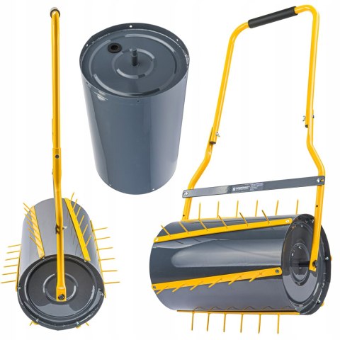 Walec OGRODOWY Do Trawy Aerator Trawnika Ubijak Gleby Ziemi 35L 50CM KOLCE