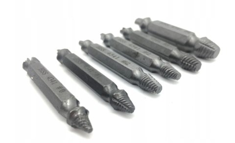 Wykrętaki do usuwania wkrętów Falon-Tech FT0606 6 szt.