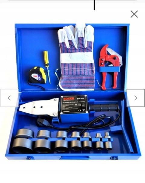 ZGRZEWARKA DO ZGRZEWANIA RUR PP PCV 2850W MATRYCE ZESTAW MOCNA SOLIDNA