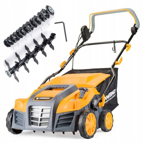 AERATOR WERTYKULATOR ELEKTRYCZNY 3w1 2600W Z KOSZEM AERACJA WERTYKULACJA