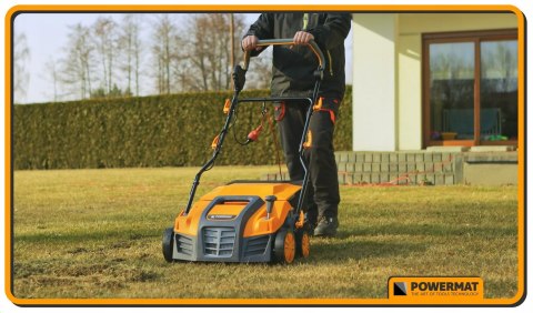 AERATOR WERTYKULATOR ELEKTRYCZNY 3w1 2600W Z KOSZEM AERACJA WERTYKULACJA