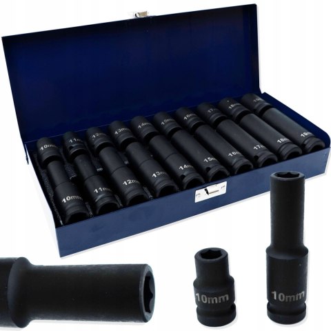 NASADKI UDAROWE DŁUGIE I KRÓTKIE 1/2 10-19 MM