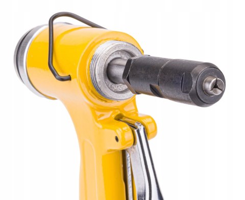 Nitownica PNEUMATYCZNA Do Nitów 2,4 - 6,4 mm 1400kg Solidna Zestaw