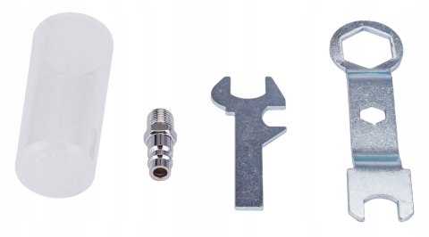 Nitownica PNEUMATYCZNA Do Nitów 2,4 - 6,4 mm 1400kg Solidna Zestaw