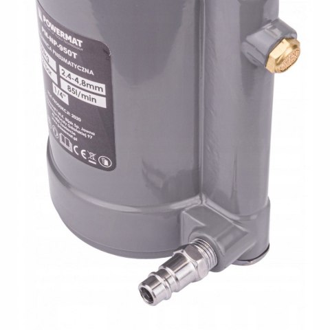 Nitownica PNEUMATYCZNA Do Nitów 2,4 - 6,4 mm 1400kg Solidna Zestaw