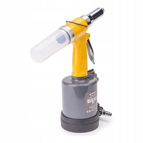 Nitownica PNEUMATYCZNA Do Nitów 2,4 - 6,4 mm 1400kg Solidna Zestaw