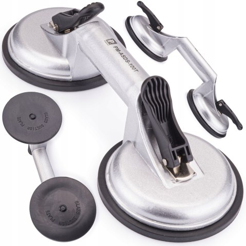 PRZYSSAWKA DO SZYB 2x UCHWYT DO 100KG SZKŁA GLAZURY PŁYTEK GRESU PODWÓJNA