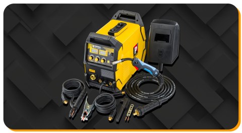 SPAWARKA INWERTEROWA MIGOMAT MIG MAG MMA TIG LIFT FLUX IGBT PÓŁAUTOMAT GAZ