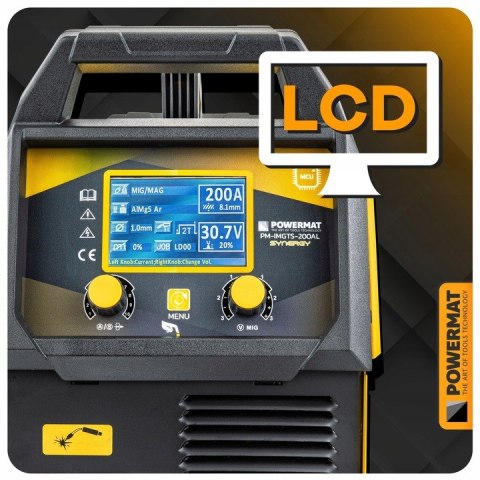 SPAWARKA INWERTEROWA MIGOMAT MIG MAG MMA TIG LIFT IGBT SYNERGIA ALUMINIUM