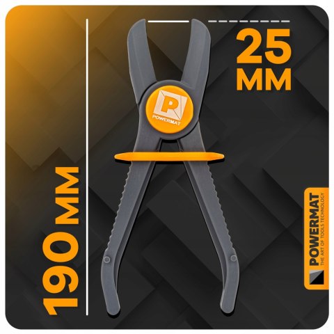 SZCZYPCE DO ZACISKANIA PRZEWODÓW Z CIECZĄ ZACISKI WĘŻY GUMOWYCH PALIWOWYCH