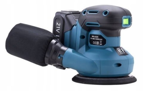 SZLIFIERKA AKUMULATOROWA MIMOŚRODOWA OSCYLACYJNA DREWNA METALU AKU 3Ah 21V