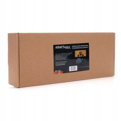 Szablon do wiercenia otworów pod zawiasy drzwiowe KD11251