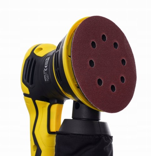 Szlifierka Oscylacyjna Mimośrodowa Drewna Metalu z Regulacją 125mm 1200W