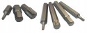 ZESTAW KLUCZE TORX SPLINE IMBUS HEX BITY 40szt CrV