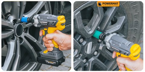 ZESTAW NASADEK UDAROWYCH DO FELG ALUMINIOWYCH 17/19/21/22 MM KOLOROWE 4 SZT