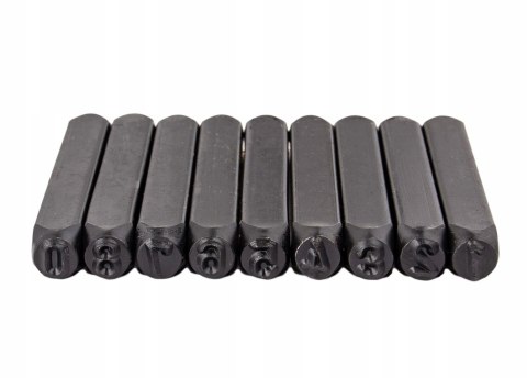 ZNACZNIKI NUMERATORY 36 NUMERATOR LITERY CYFRY 5mm