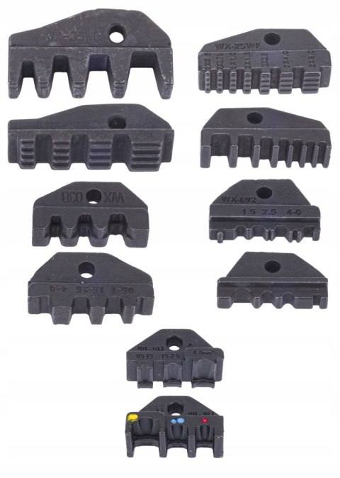 Zaciskarka TULEJEK Końcówek 5 Matryc Ściągacz