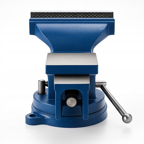 Imadło ŚLUSARSKIE 200mm Z KOWADŁEM OBROTOWE 360st. MOCNE SOLIDNE 200