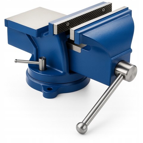 Imadło ŚLUSARSKIE 200mm Z KOWADŁEM OBROTOWE 360st. MOCNE SOLIDNE 200