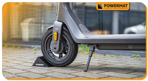 KLINY GUMOWE POD KOŁA DRZWI KOŁO BLOKADA DO KÓŁ 2 SZT. 135x80 MM