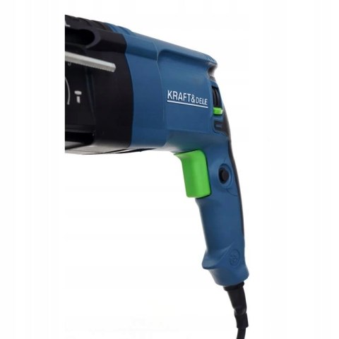 MŁOTOWIERTARKA WIERTARKA Z UDAREM MŁOT UDAROWY MOCNA SDS+ 2650W + GŁÓWKA