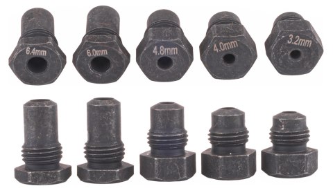 Nitownica na WKRĘTARKĘ 3,2 - 6,4 mm Adapter Do Nitów Zrywalnych WALIZKA CrV