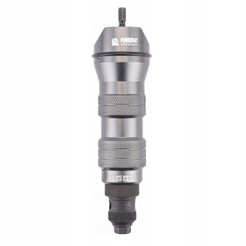 Nitownica na WKRĘTARKĘ 3,2 - 6,4 mm Adapter Do Nitów Zrywalnych WALIZKA CrV