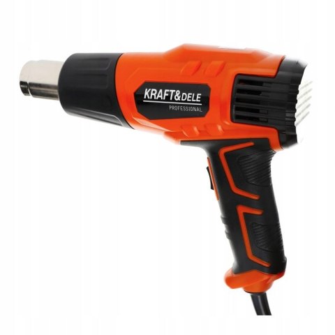 OPALARKA ELEKTRYCZNALUTOWNICA 2000W 350/550°C 4 DYSZE 2 BIEGI KRAFT&DELE