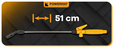 OPRYSKIWACZ AKUMULATOROWY CIŚNIENIOWY OGRODOWY LEKKI LANCA 2,5AH LI-ION 5L