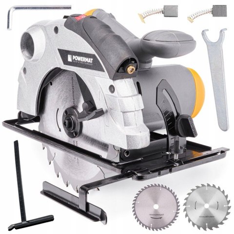 PIŁA TARCZOWA PILARKA RĘCZNA DO DREWNA Z LASEREM 2250W PRZECINARKA 185 MM