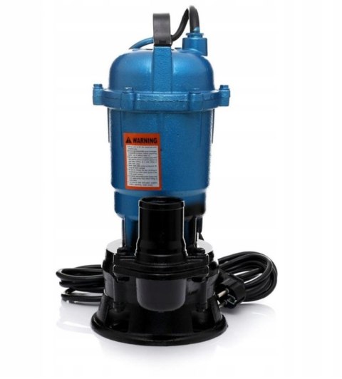 POMPA DO WODY BRUDNEJ SZAMBA Z ROZDRABNIACZ 3750W MOCNA ZATAPIALNA