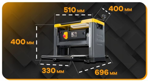 STRUGARKA GRUBOŚCIOWA HEBLARKA STRUG 2000W GRUBOŚCIÓWKA 330MM GRUBIARKA