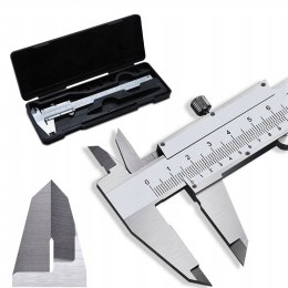 SUWMIARKA NONIUSZOWA ANALOGOWA ZE STALI NIERDZEWNEJ 0-150mm + ETUI