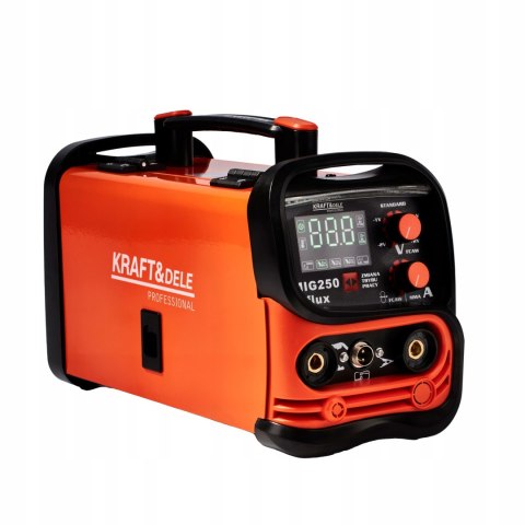 Spawarka INWERTEROWA INWERTOROWA FLUX MIG MMA LIFT TIG 250A PÓŁAUTOMAT 4w1