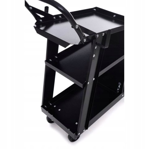 WÓZEK. SPAWALNICZY. DO SPAWAREK z półką na butle METALOWE KÓŁKA POD MIGOMAT