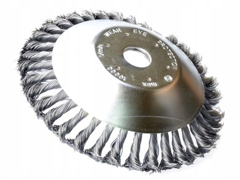 DRUCIAK TARCZA SZCZOTKA DRUCIANA DO KOSY CHWASTY