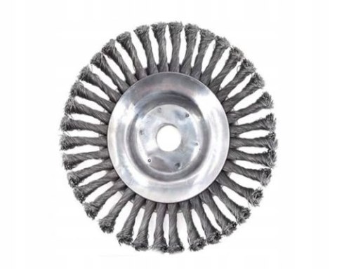 DRUCIAK TARCZA SZCZOTKA DRUCIANA DO KOSY CHWASTY