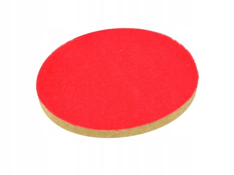 FILC POLERSKI RZEP TARCZA POLERSKA KRĄŻEK FILCOWY NA DYSK 125mm 8mm