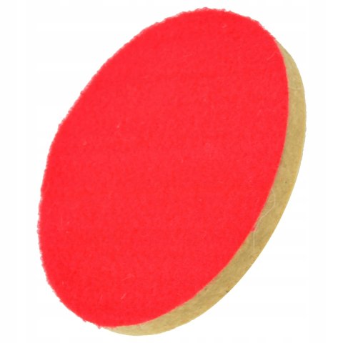FILC POLERSKI RZEP TARCZA POLERSKA KRĄŻEK FILCOWY NA DYSK 125mm 8mm