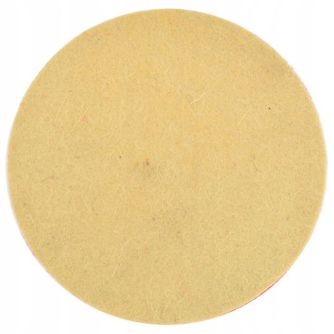 FILC POLERSKI RZEP TARCZA POLERSKA KRĄŻEK FILCOWY NA DYSK 125mm 8mm