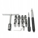 FREZY DO GNIAZD WTRYSKIWACZY WTRYSKÓW ZESTAW 17EL ZESTAW FREZÓW DIESEL