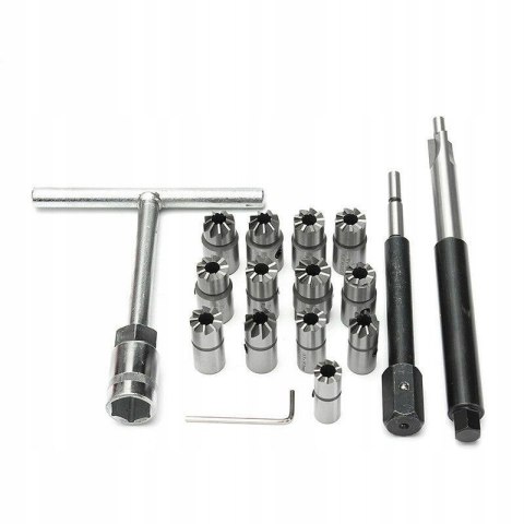 FREZY DO GNIAZD WTRYSKIWACZY WTRYSKÓW ZESTAW 17EL ZESTAW FREZÓW DIESEL