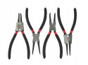 Geko Zestaw szczypiec Seeger'a 200mm 4szt. G01662