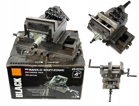 IMADŁO MASZYNOWE KRZYŻOWE DWUOSIOWE 100MM TOKARKA BLACK WEEKEND ONLY
