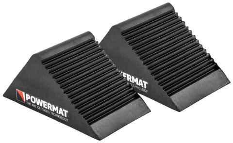 KLINY GUMOWE POD KOŁA DRZWI KOŁO BLOKADA DO KÓŁ 2 SZT. 135x80 MM