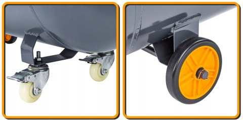 KOMPRESOR OLEJOWY 300L 8 BAR SPRĘŻARKA 400V 1200l/min + WĄŻ