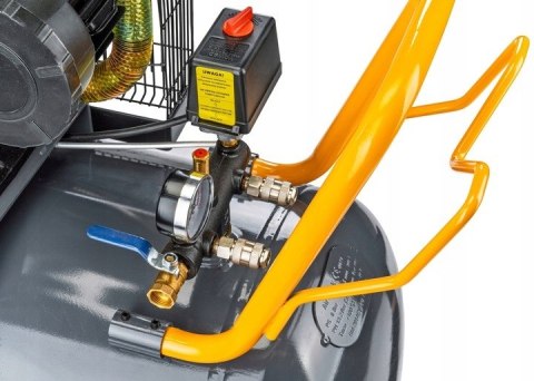 KOMPRESOR OLEJOWY 300L 8 BAR SPRĘŻARKA 400V 1200l/min + WĄŻ